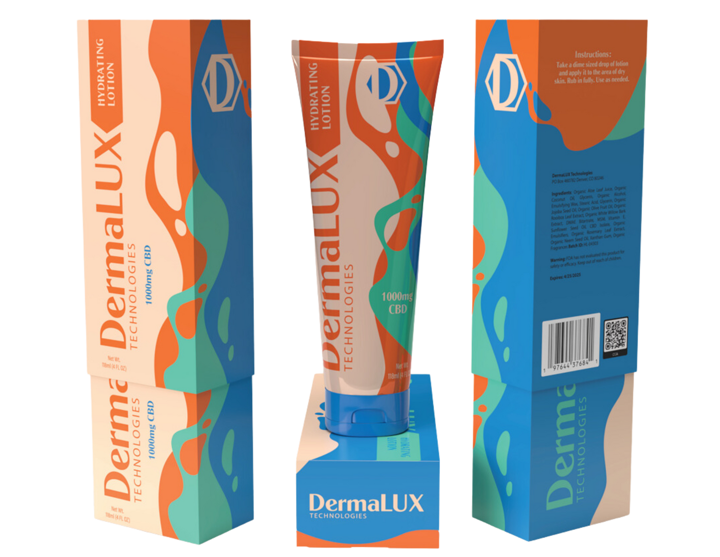 DermaLUX Hydration Lotion - DermaLUX Technologies